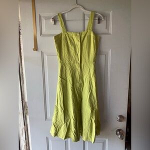 NEED green linen sundress size S